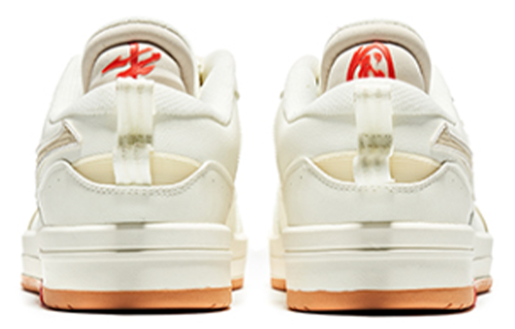 ERKE Xtep Star Retro 'White Brown' 圖 4