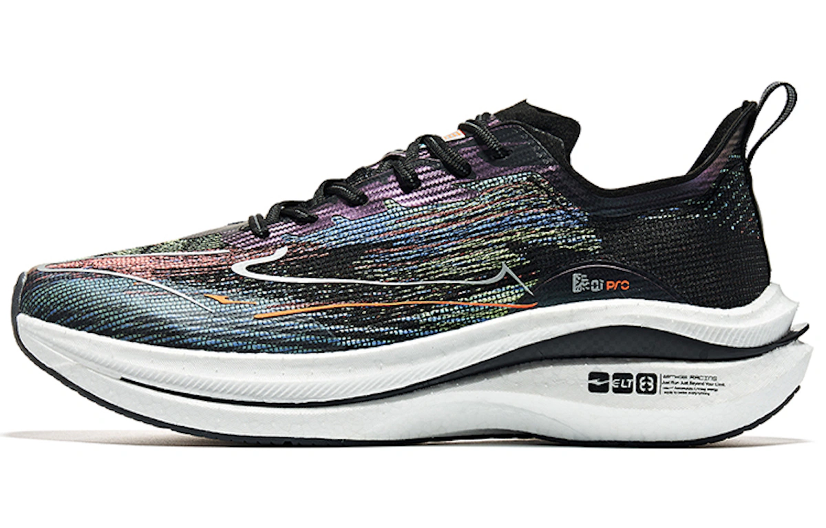 ERKE Xtep Surge Pro 'Black Fluorescent Orange'