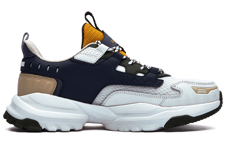 Order 鸿星尔克 天狼 包裹時尚復古 支撐 低幫 跑步鞋 男款 蒼野灰