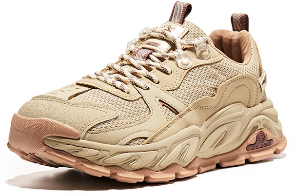 ERKE Xtep Trail Retro Low 'Cahaya Asap Mocha Coklat Elk' 91122320435-106 Lookbook ERKE Xtep Trail Retro Low 'Cahaya Asap Mocha Coklat Elk' 91122320435-106