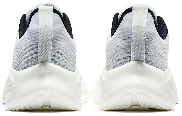 Shop 鸿星尔克 启行 防滑耐磨 低筒 跑步鞋 男款 正白正黑