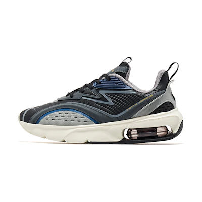 ERKE XTEP Ultra Boom Low 'Black Grey Ink Blue'
