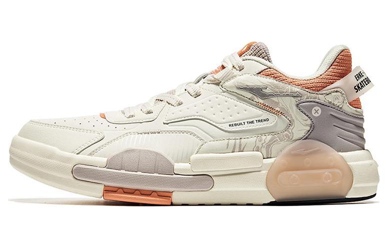 ERKE Xtep Unmatched Low-Top 'Grey Orange' 91122301571-003