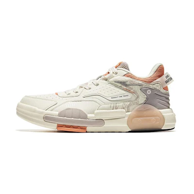 ERKE Xtep Unmatched Low-Top 'Grey Orange'