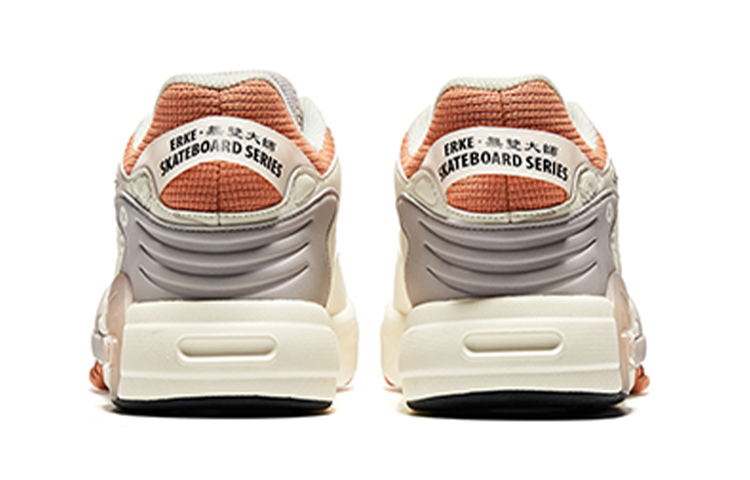 Purchase ERKE Xtep Unmatched Low-Top 'Gris Naranja' 91122301571-003