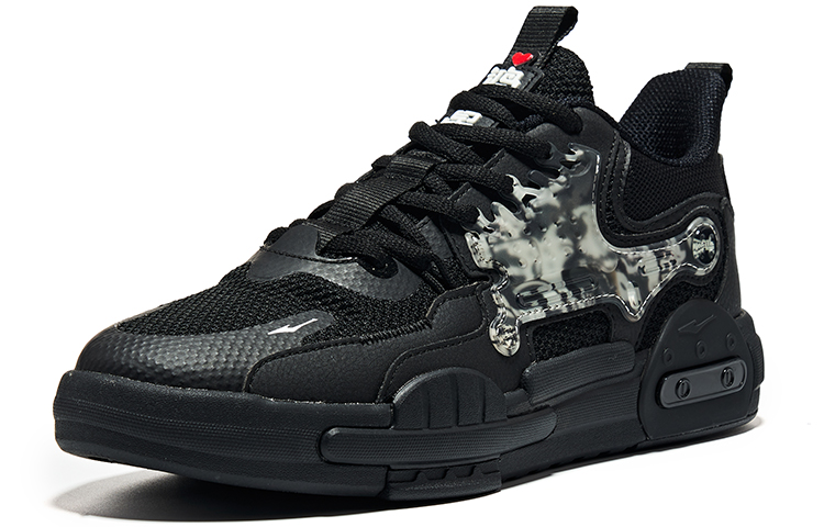ERKE XTEP Unparalleled 'Trendy Low-Top Black' 圖 3
