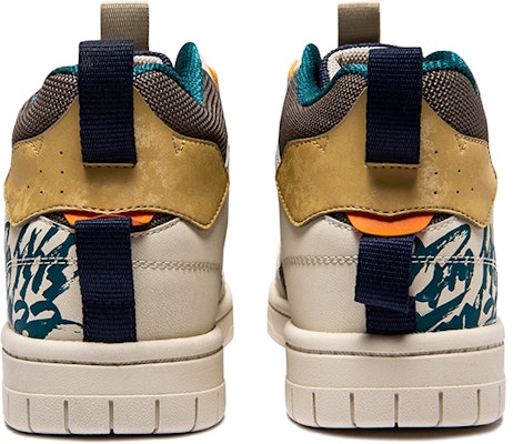 ERKE XTEP Unparalleled Master High-Top 'Beige Aqua Blue' 11122301233-403 Lookbook ERKE XTEP Unparalleled Master High-Top 'Beige Aqua Blue' 11122301233-403
