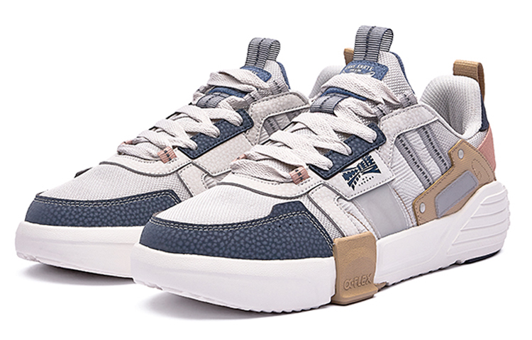 Order 鸿星尔克 特步 无双低帮 '灰蓝' 11122101508-101