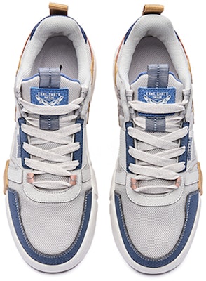 鸿星尔克 特步 无双低帮 '灰蓝' 11122101508-101 Lookbook 鸿星尔克 特步 无双低帮 '灰蓝' 11122101508-101