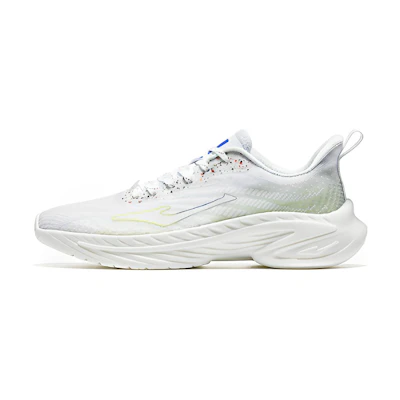 ERKE Xtep Veribolt 'White Aqua Blue'