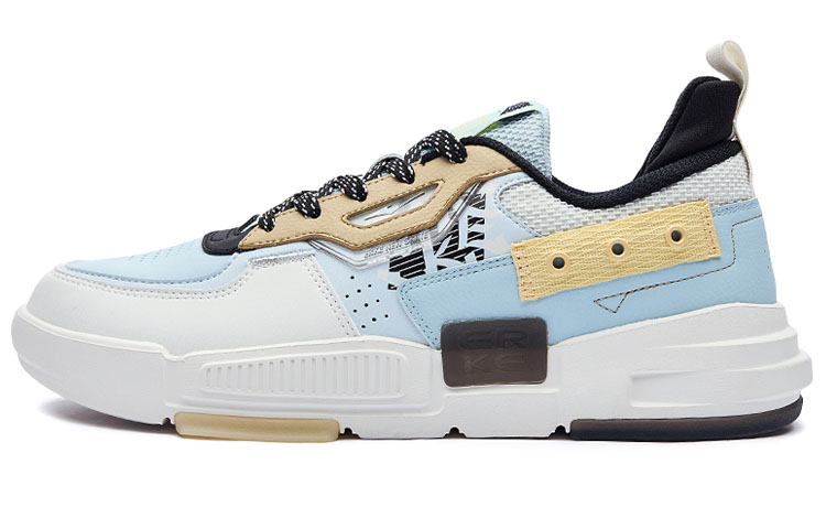 Buy ERKE XTEP Wanke Retro Cómodo Low-Top 'Gris Azul' 51122101287-102