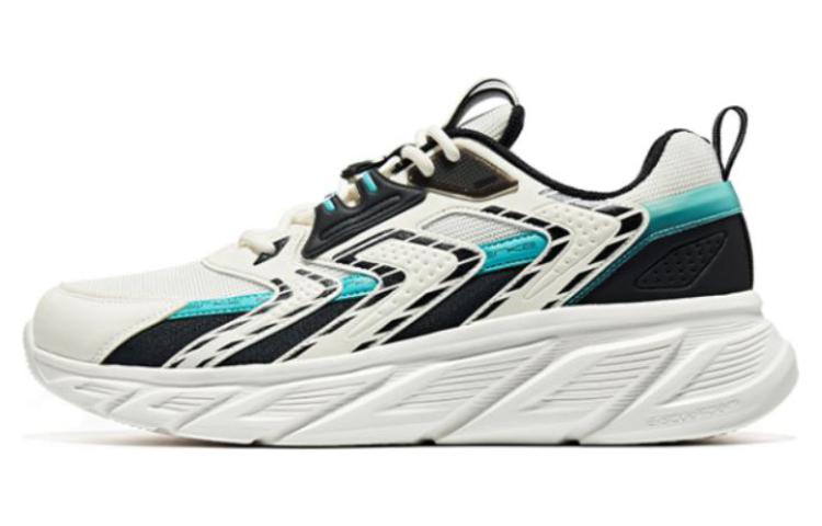 ERKE Xtep White Black Blue 'Red Shadow'