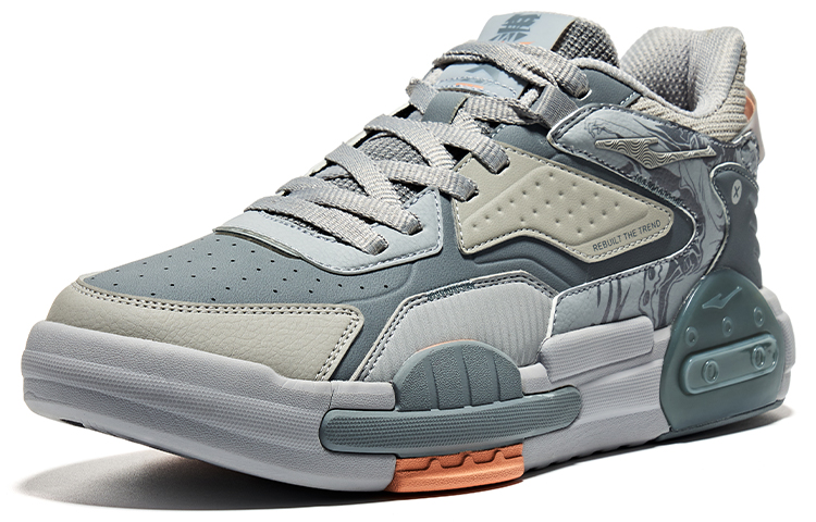 ERKE Xtep Wusuang Low 'Grey' 圖 3