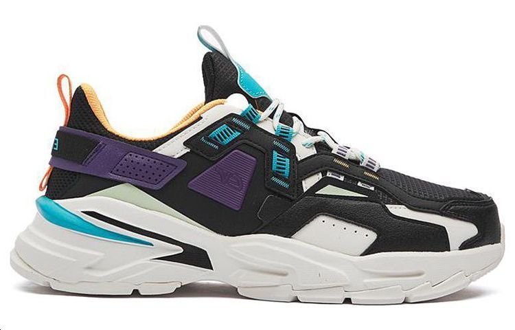 ERKE Xtep Yilong 'Black Blue' 圖 2