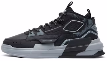 ERKE Xtep Yun High Black Grey 'Tang Palace Night Garden' 51122301067-004