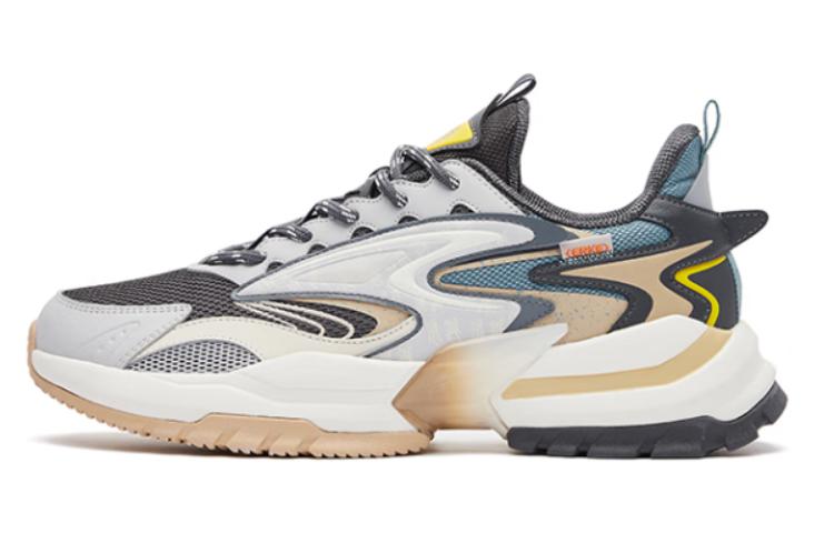 ERKE Xun 'Cong Rong CMFT Breathable Dad Shoes White Grey'