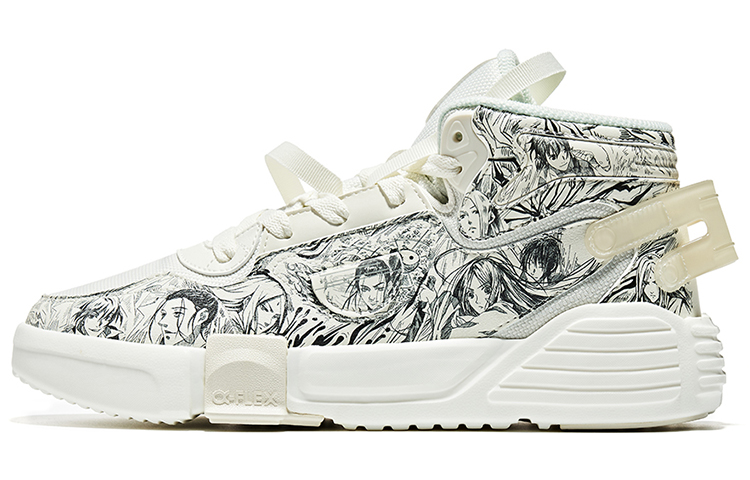 ERKE Yi Ren Zhi Xia Hongxing 'Hand-Painted Pattern'