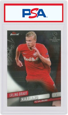 Erling Braut Haaland 2019 Topps Finest UEFA Champions League #91 Buy Erling Braut Haaland 2019 Topps Finest UEFA Champions League #91