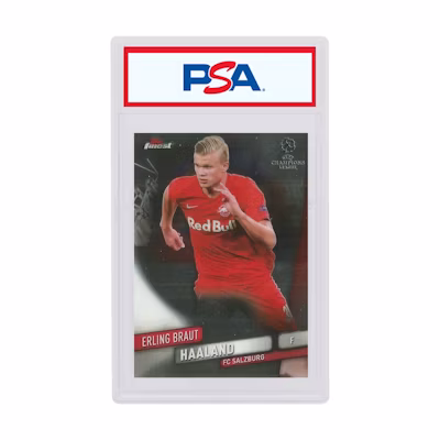 Erling Braut Haaland 2019 Topps Finest UEFA Champions League #91