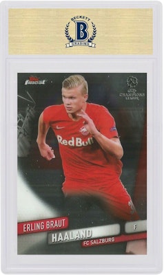 Erling Braut Haaland 2019 Topps Finest UEFA Champions League #91 Order Erling Braut Haaland 2019 Topps Finest UEFA Champions League #91