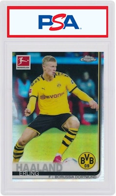 Erling Haaland 2019 Topps Chrome Bundesliga Refractor #72 Buy Erling Haaland 2019 Topps Chrome Bundesliga Refractor #72