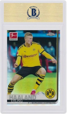 Erling Haaland 2019 Topps Chrome Bundesliga Refractor #72 Order Erling Haaland 2019 Topps Chrome Bundesliga Refractor #72