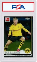Erling Haaland 2019 Topps Chrome Bundesliga Rookie #72 Erling Haaland 2019 Topps Chrome Bundesliga Rookie #72