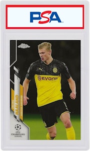 Erling Haaland 2019 Topps Chrome UEFA Champions League #74 Kartu Koleksi Buy Erling Haaland 2019 Topps Chrome UEFA Champions League #74 Kartu Koleksi