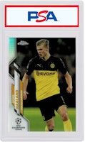 Erling Haaland 2019 Topps Chrome UEFA Champions League Refractor #74 Erling Haaland 2019 Topps Chrome UEFA Champions League Refractor #74
