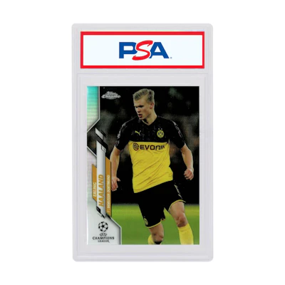 Erling Haaland 2019 Topps Chrome UEFA Champions League Refractor #74