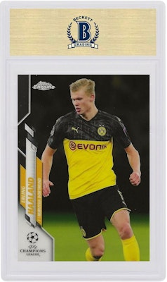 Erling Haaland 2019 Topps Chrome UEFA Champions League #74 Order Erling Haaland 2019 Topps Chrome UEFA Champions League #74