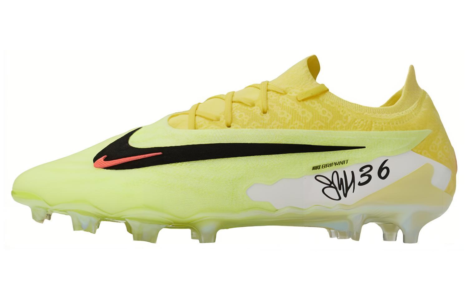 Erling Haaland x Nike Phantom GX Elite Gripknit FG Pro:Direct Exclusive 'Sonic Yellow' HF1717-700-SIGNATURE