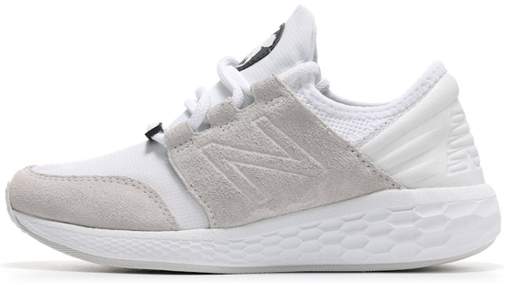 White new balance fresh foam best sale cruz
