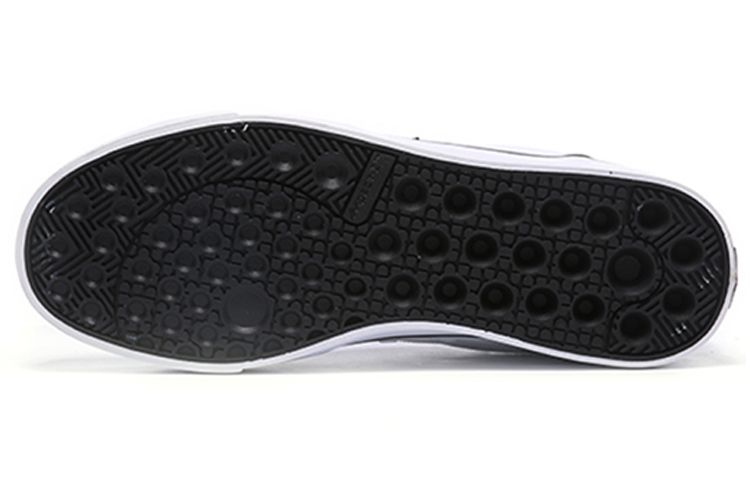 Shop Evan Smith x DC鞋款 黑白帆布鞋 ADYS300286-XKWR