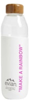 EVIAN BY VIRGIL ABLOH x SOMA Make A Rainbow Refillable Glass Water Bottle White/Pink EVIAN BY VIRGIL ABLOH x SOMA Make A Rainbow Refillable Glass Water Bottle White/Pink