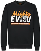 EVISU 19AW Black Seagull Print Crewneck Sweatshirt 1EAOTM9SW416XX EVISU 19AW Black Seagull Print Crewneck Sweatshirt 1EAOTM9SW416XX