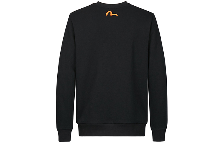 Lookbook EVISU 19AW 黑色海鷗印花圓領長袖衛衣 1EAOTM9SW416XX