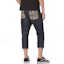 Shop EVISU 19SS Seluar Jeans Denim Biru 3/4 Kantung Brokad Musim Panas. 1ESHTM9JE13727