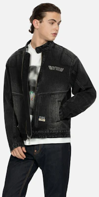 EVISU 2024 FW Buddha Print Relaxed Fit Denim Biker Jacket 2EAHTM4DJ1007RXDN Purchase EVISU 2024 FW Buddha Print Relaxed Fit Denim Biker Jacket 2EAHTM4DJ1007RXDN