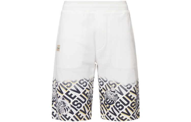 Lookbook Evisu 23SS Logo Degradado y Estampado Daruma Pantalones Cortos. 2ESHTM3ST591XXCT