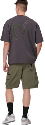 EVISU Celana Pendek Cargo dengan Belt Adjustable. 2ESGNM2PH207XXPS 8