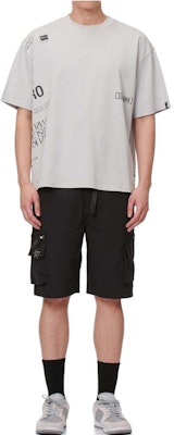 EVISU Celana Pendek Cargo dengan Belt Adjustable. 2ESGNM2PH207XXPS Details for EVISU Celana Pendek Cargo dengan Belt Adjustable. 2ESGNM2PH207XXPS