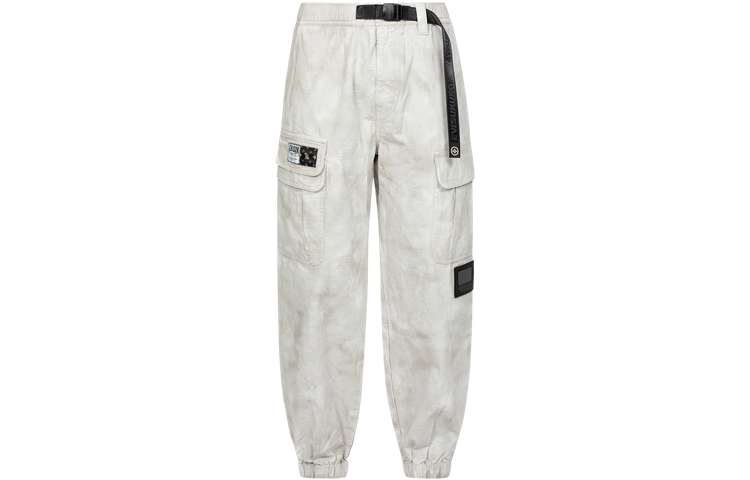 EVISU  Adjustable Waistband Pants with Embroidered Kamon Design Casual Wear 2ESGNM4PO5115LFCT
