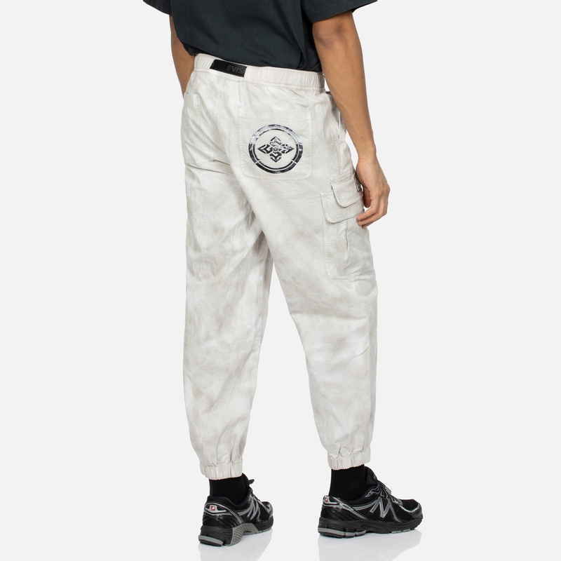 Purchase EVISU 刺繡家紋設計可調腰帶休閒褲 2ESGNM4PO5115LFCT