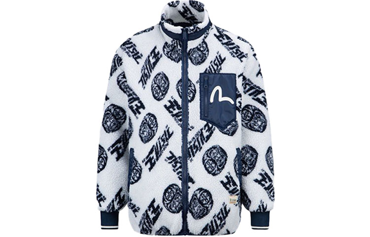 EVISU  Autumn/Winter Geometric Pattern Logo Dharmic Jacket. 2EAHTM1JK719RXSH 圖 2