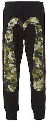 EVISU 黑色迷彩印花直筒運動休閒長褲 1ESHTM9SP325XX Order EVISU 黑色迷彩印花直筒運動休閒長褲 1ESHTM9SP325XX