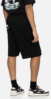 EVISU Celana Pendek Kasual Hitam dengan Pinggang Elastis dan Tali Serut. 2ESHTM4ST7095RXCT Purchase EVISU Celana Pendek Kasual Hitam dengan Pinggang Elastis dan Tali Serut. 2ESHTM4ST7095RXCT