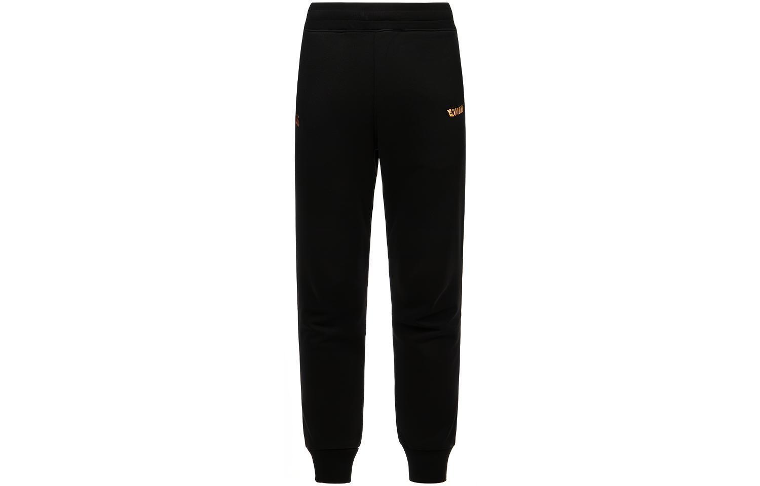 Lookbook EVISU 黑色大M印花彈性腰圍運動長褲 2EAADM2SP318XXCT