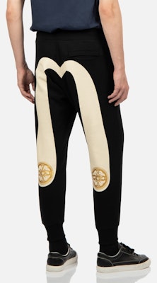 EVISU 黑色大M印花彈性腰圍運動長褲 2EAADM2SP318XXCT Purchase EVISU 黑色大M印花彈性腰圍運動長褲 2EAADM2SP318XXCT