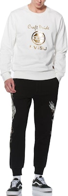 EVISU Joggers Negros con Estampado de Águila y Patrón Kamon. 2EAHTM0SP482XX Shop EVISU Joggers Negros con Estampado de Águila y Patrón Kamon. 2EAHTM0SP482XX